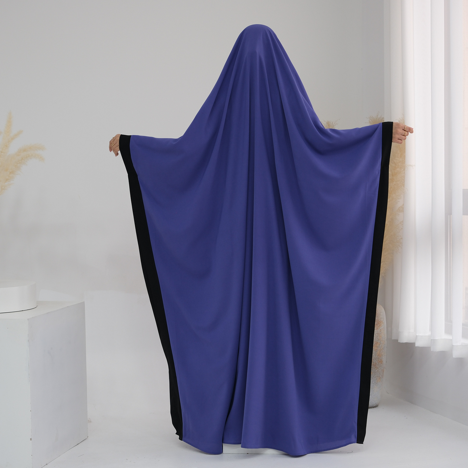 Muslim Women Prayer Robe Arab Burqa Islamic Long Abaya Eid Corban Loose Kaftan