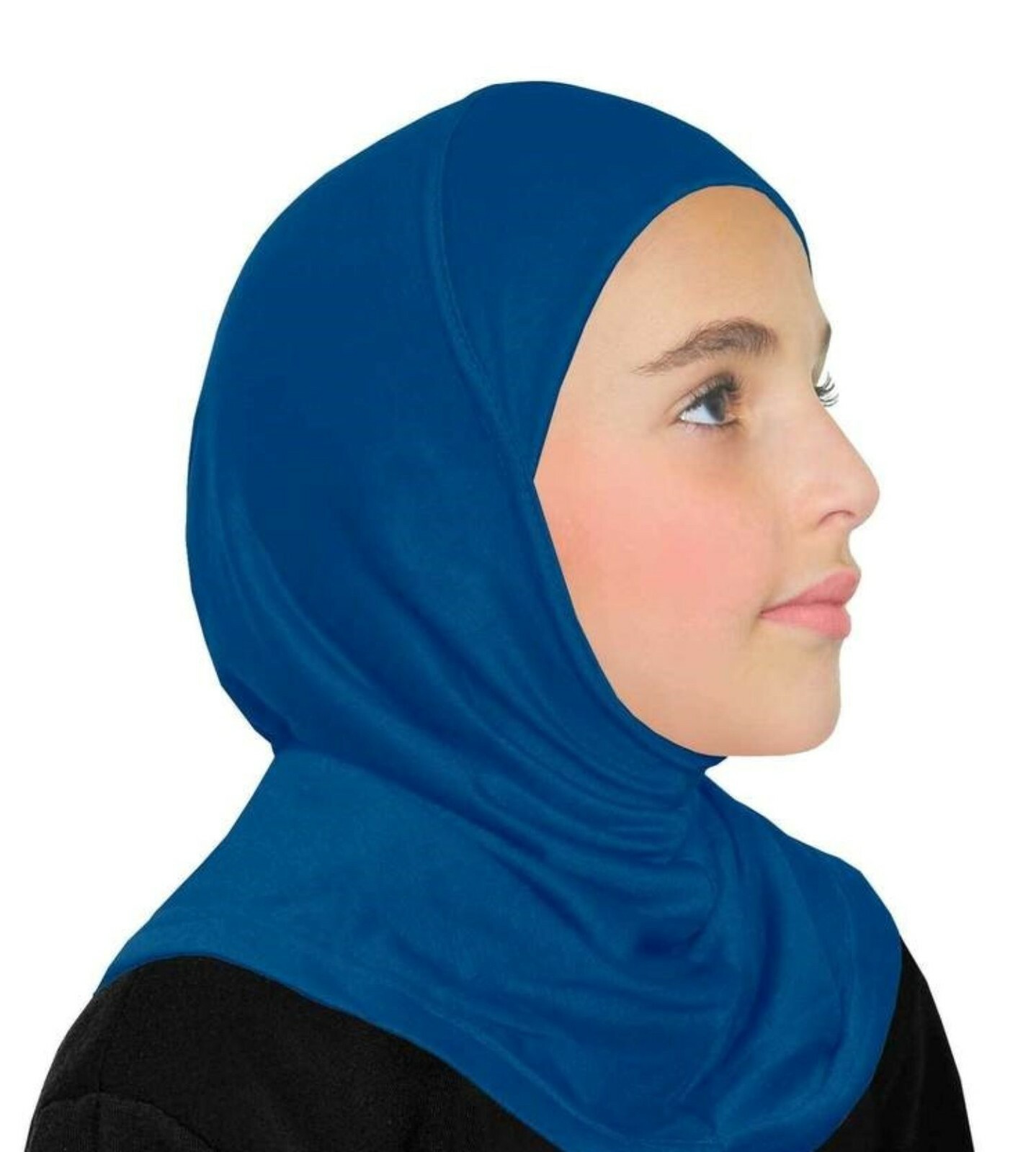 Girls Hijabs -back to School Muslim Scarf 2-PC LYCRA Girl’s Amira Hijab