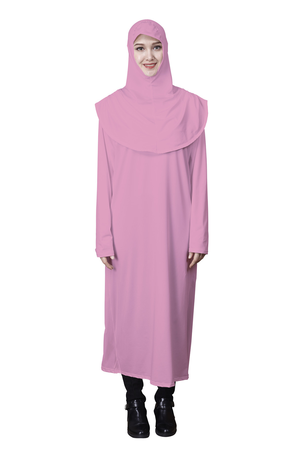 Ramadan Muslim Abaya Khimar Caftan Women Niqab Burqa Robe Prayer Dress Islamic