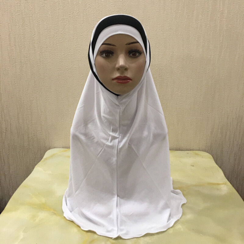2 Piece Al Amira Hijab Islamic Prayer Hijabs Head Scarf Muslim Women Cap Shawls