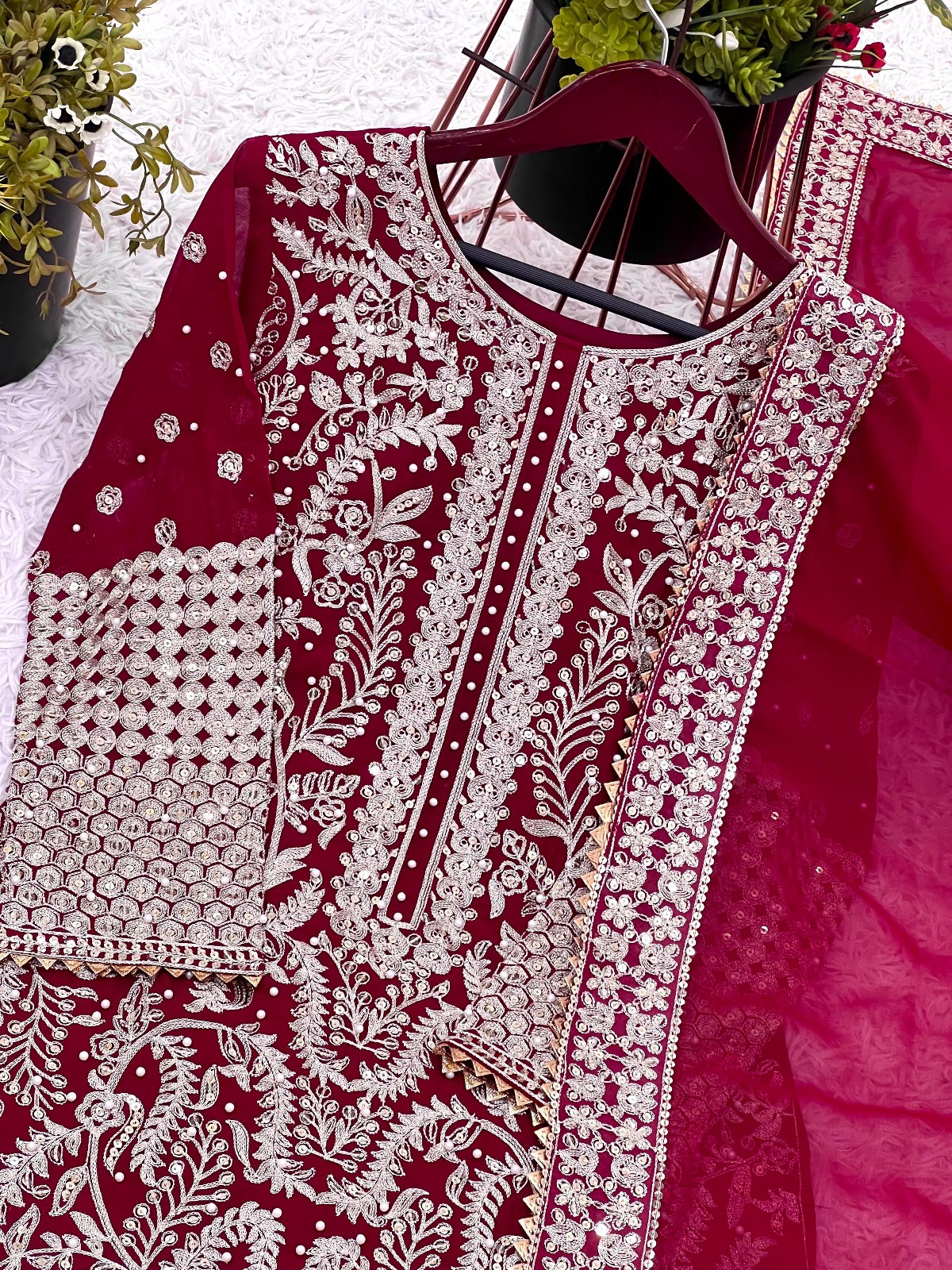 Indian Salwar Kameez Party Wear Bollywood Pakistani Wedding Dress Suit Designer