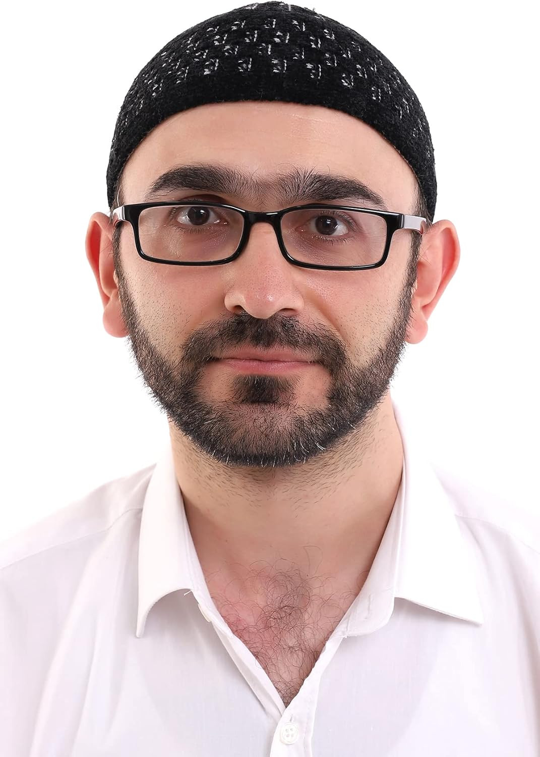 Turkish Muslim Winter Velvet Kufi Hats for Men, Taqiya, Takke, Peci, Islamic Cap