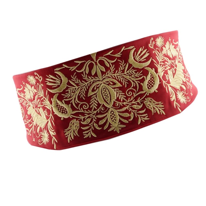 Multipurpose Embroidered Waist Sash For Cultural Event Traditional Outfits