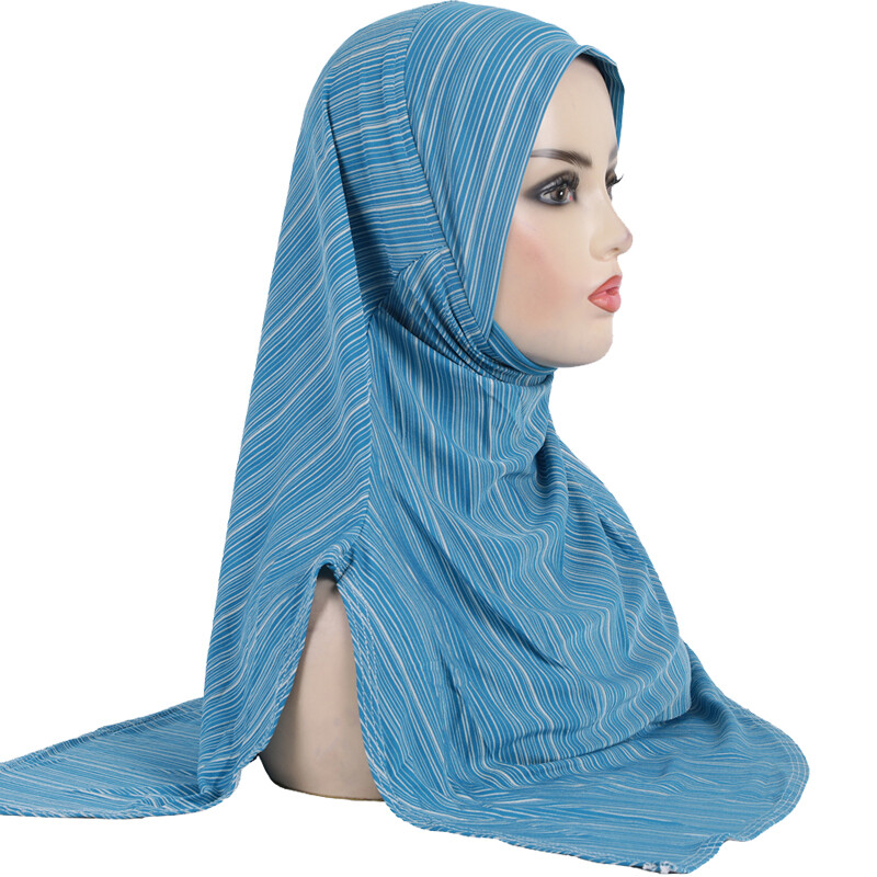 12pcs Muslim Girls Hijab Hats Head Scarf Islamic Amira Caps Shawls Turban 8-13Y