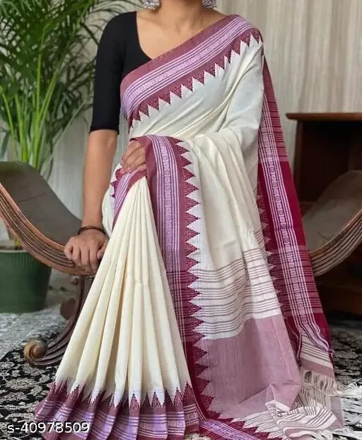 Women’S Khadi Cotton Saree