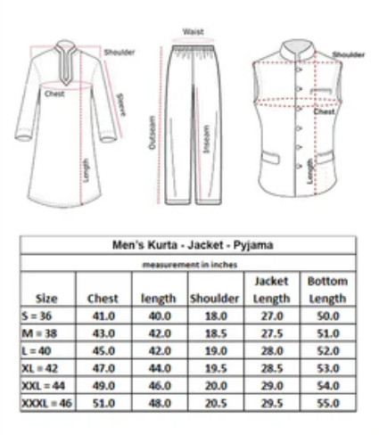 Beige Printed Nehru Jacket And kurta With Cream Solid Pyjama Set