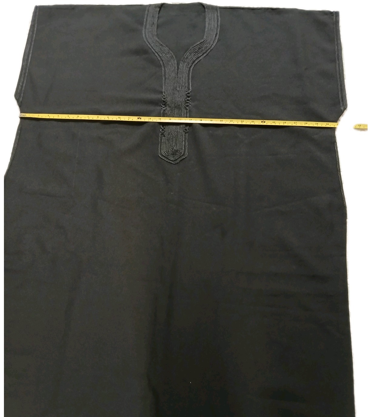 Moroccan Men black Kandora Size xxl