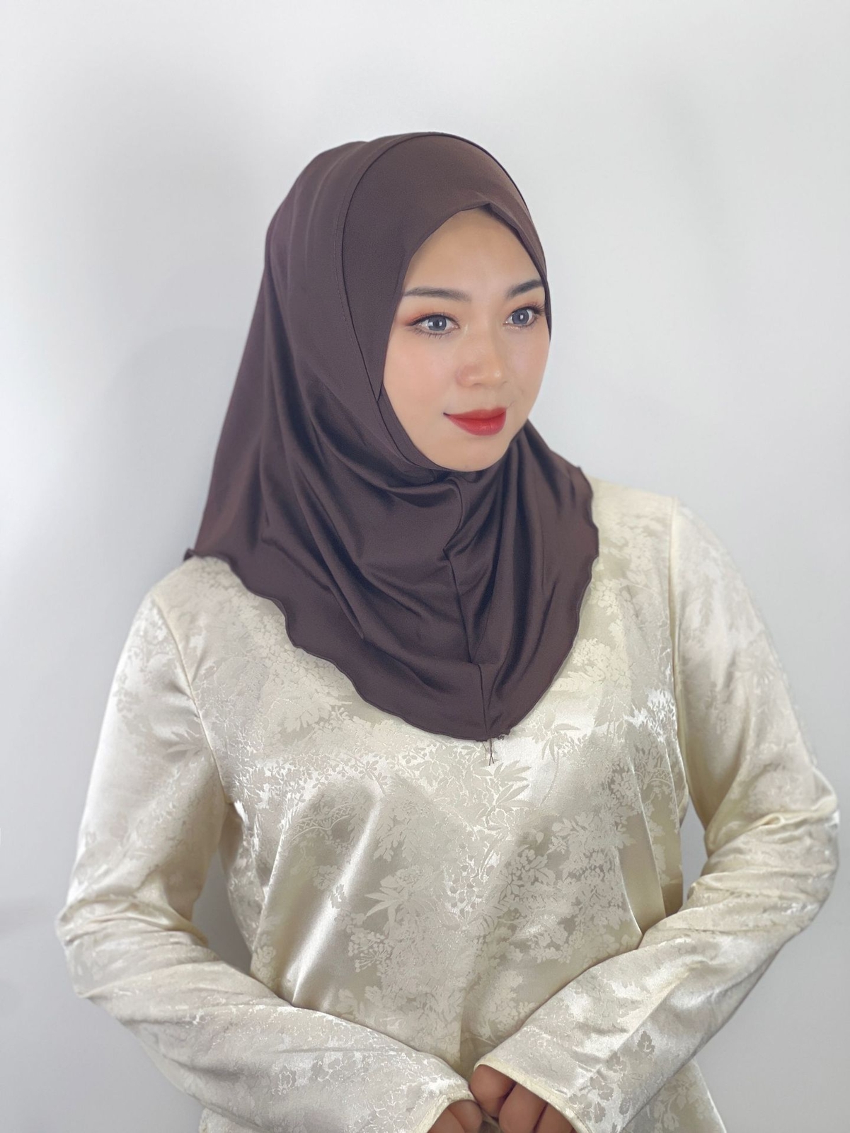 Muslim Arab Women Party Hijab Instant Amira Headscarf Wrap Shawls Turban 1PCS