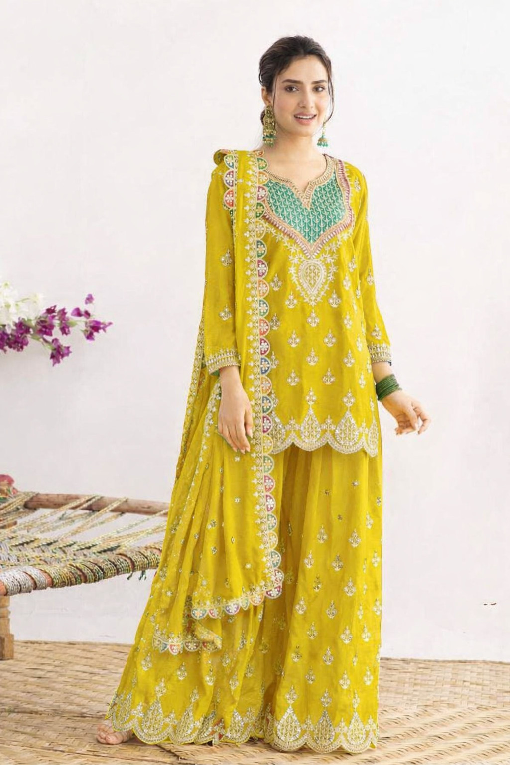 Pakistani Dress Ready Made Suit Indian Wedding Bollywood Farshi Salwar Kameez