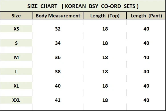 Korean BSY Beautiful Co-ord Set, Summer Night Wear Top Pant Gift For Wife J5907