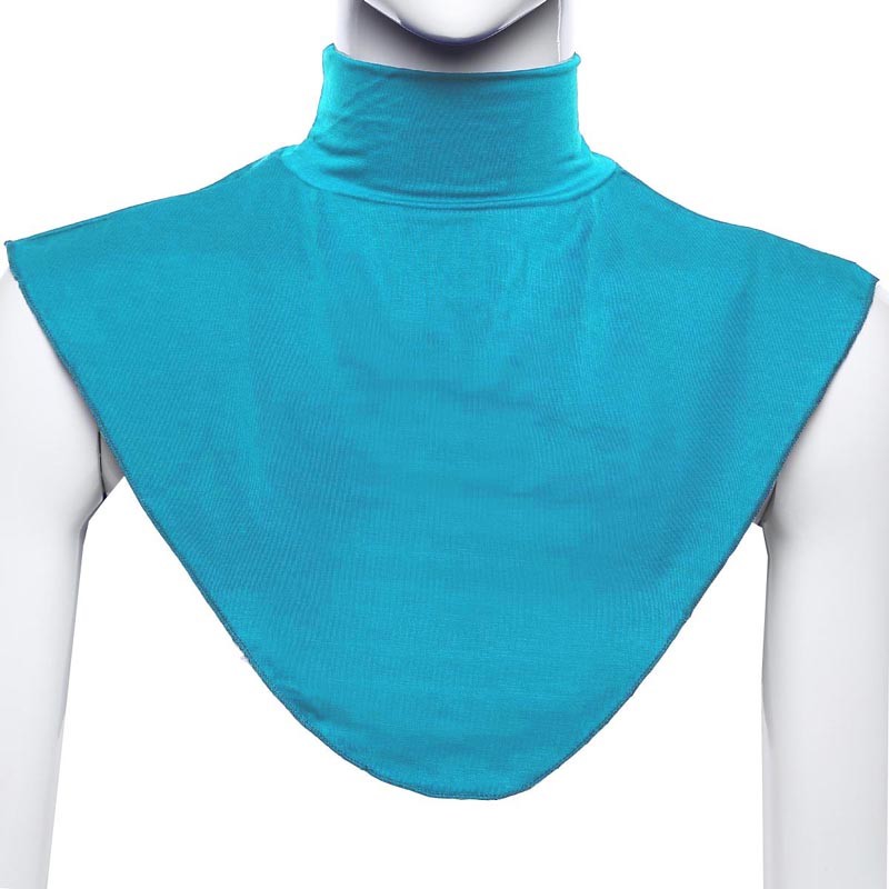 Ramadan Women Muslim Islamic Turtleneck Hijab Neck Cover Collar Wrap Apparel