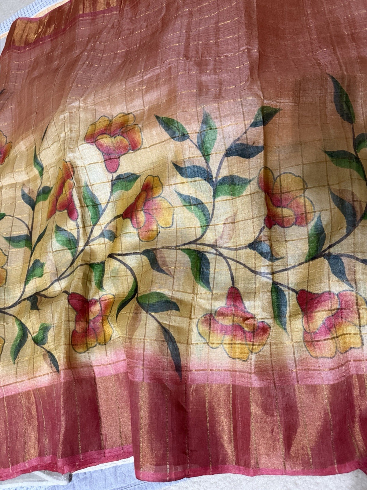 Tussar Silk Saree