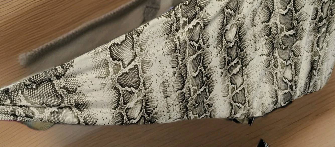 COLDESINA BLOUSE ALEXANDER DESIGNS SMALL ASYMMETRICAL ANIMAL PRINT
