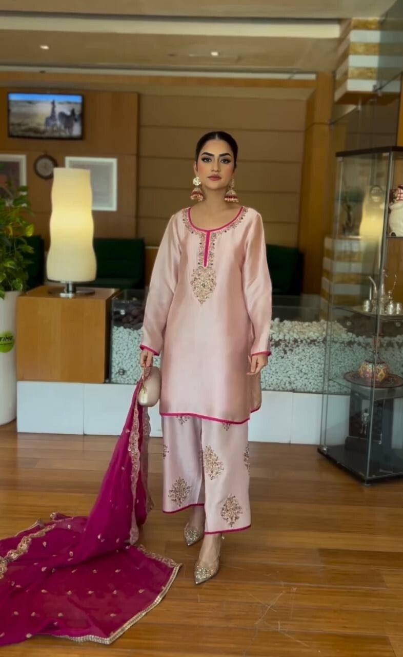 Women Dress Pakistani Salwar Kameez Readymade Suits Indian Wedding Party 3 Piece