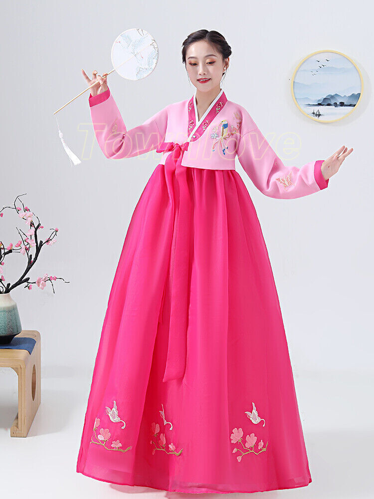 Women Hanbok Dress Korean Traditional Hanbok Hanbok Korean National Costumes