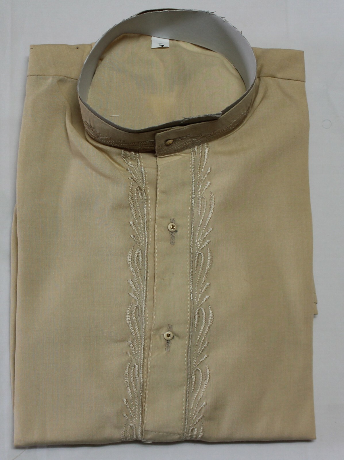 Cream Indian Boys kurta Pajama Set for Age 9,10,11,12