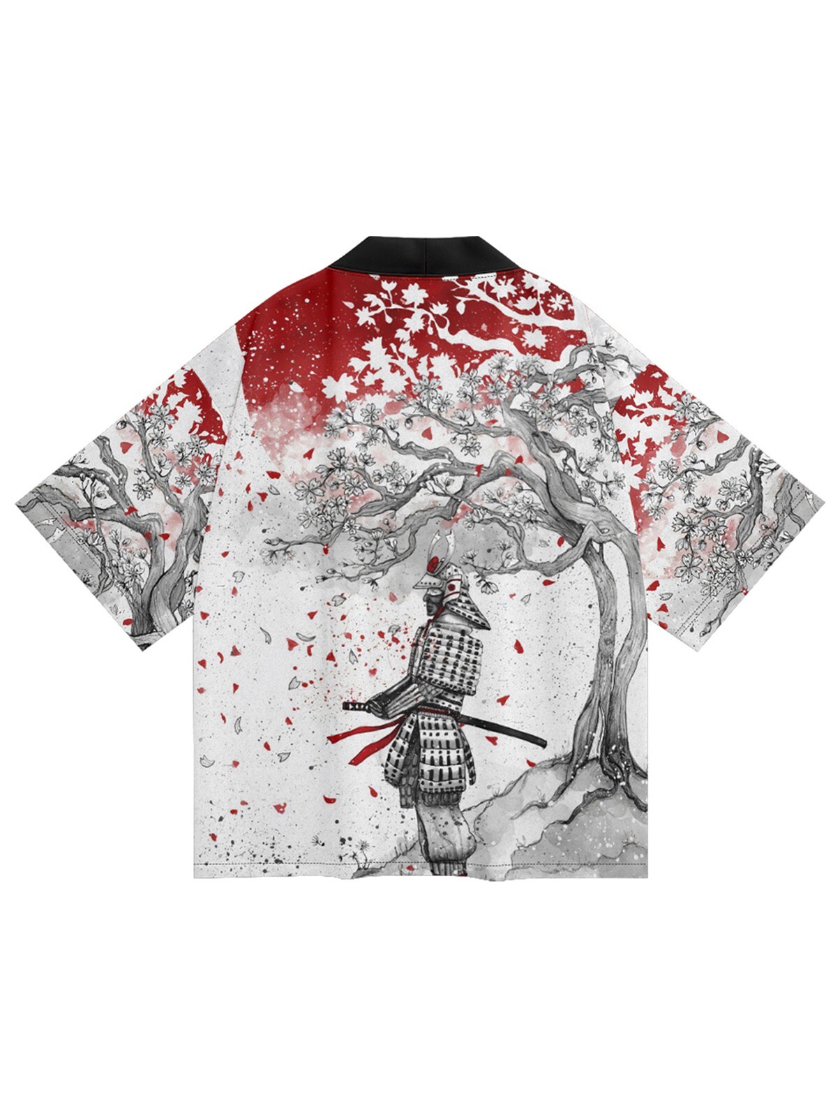 Niepce Unisex Japanese Graphic Lightweight Kimono Cardigan Shirt Tops