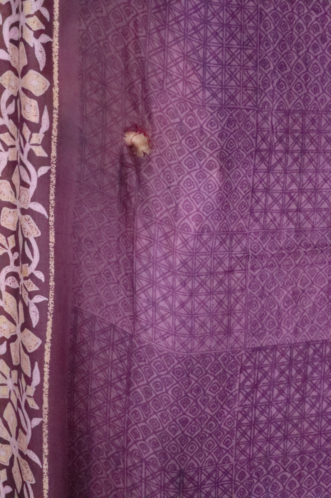 Vintage Silk Saree | Recycled Indian Sari Fabric | Craft Silk Material SS3724