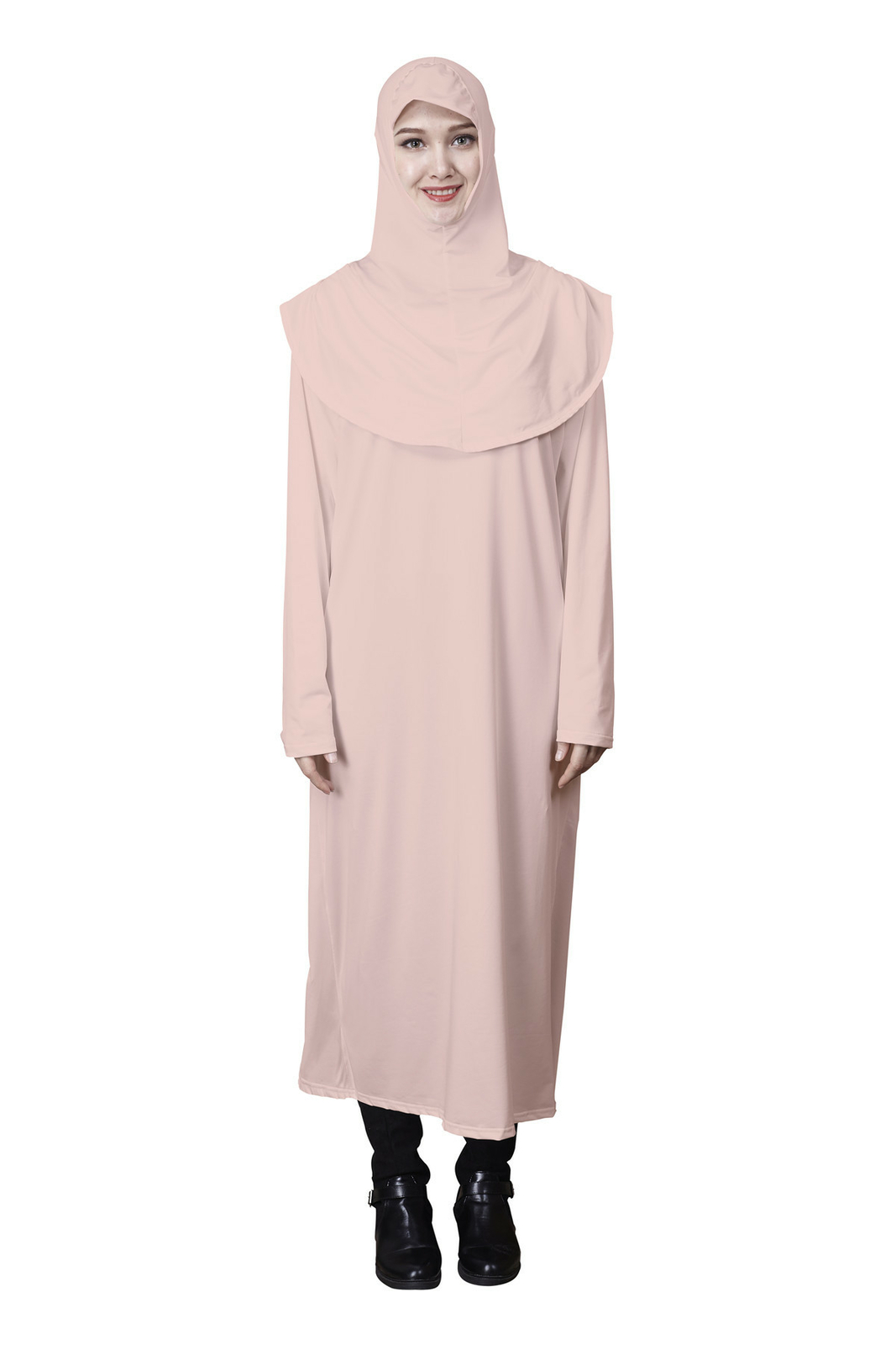 Muslim Women Prayer Abaya Long Maxi Dress Hijab Islamic Robe Dress Kaftan Arab