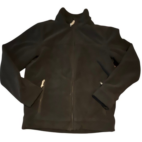 Killtec Jacket Mens XL Black Fleece Full Zip Designed In Germany Outdoor Coat