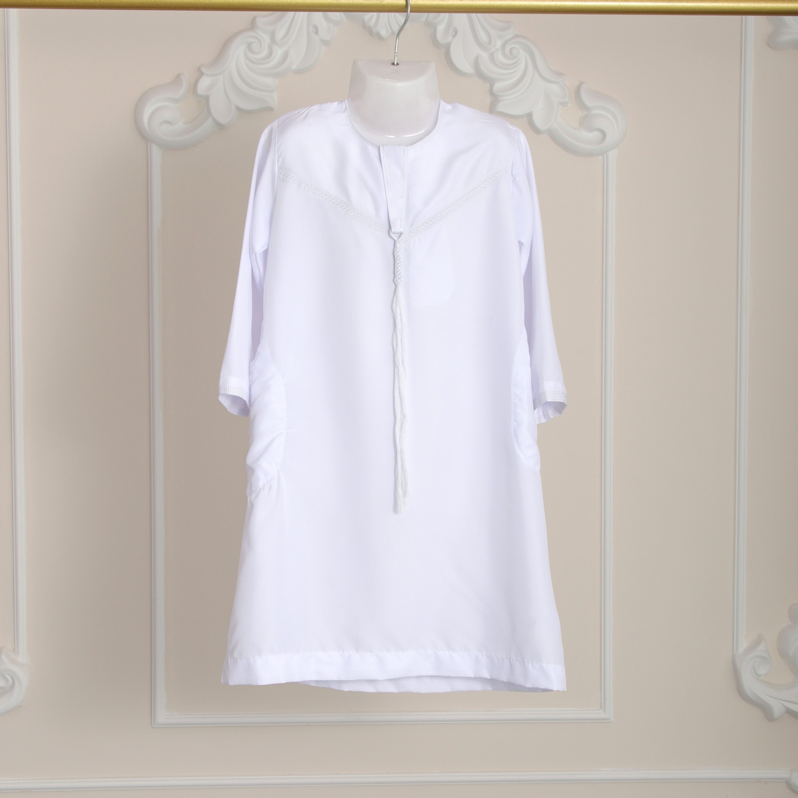 Ramadan Jubba Arab Abaya Boys Kids Kaftan Thobe Thoub Dishdasha Long Robe Dubai