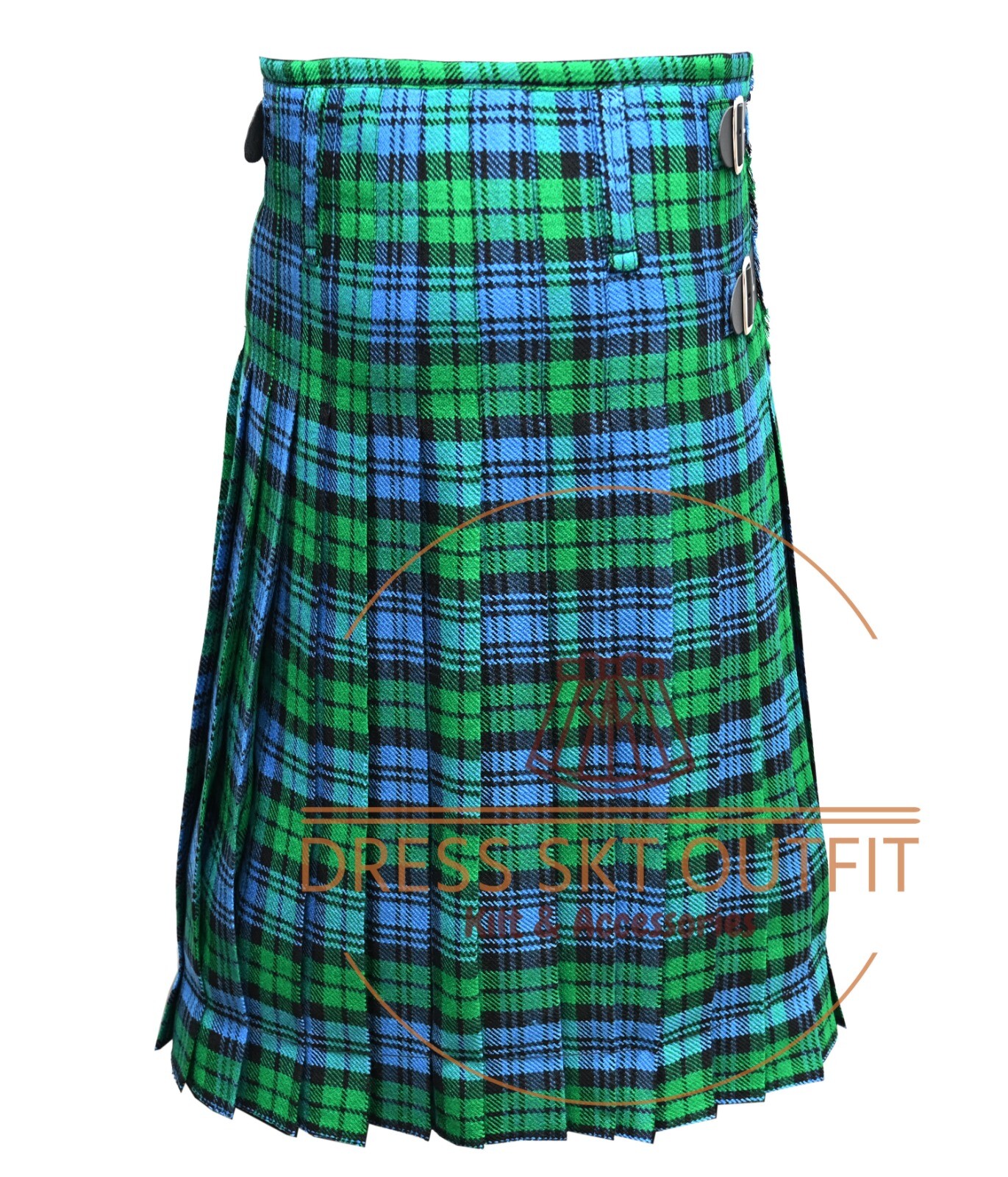 Scottish traditional 8 yard Campbell Ancient tartan Kilt & Accessories for Men’s
