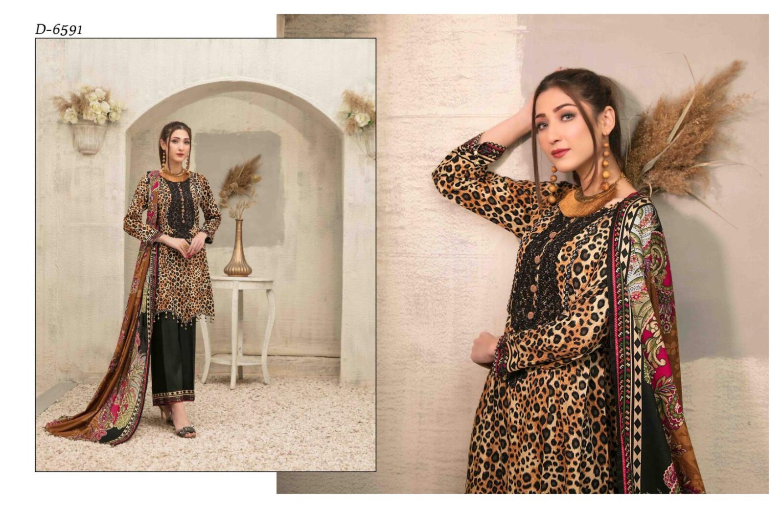 TAWAKKAL MAHRU EMBROIDERED LAWN Collection 3 PIECE SUIT READY TO WEAR