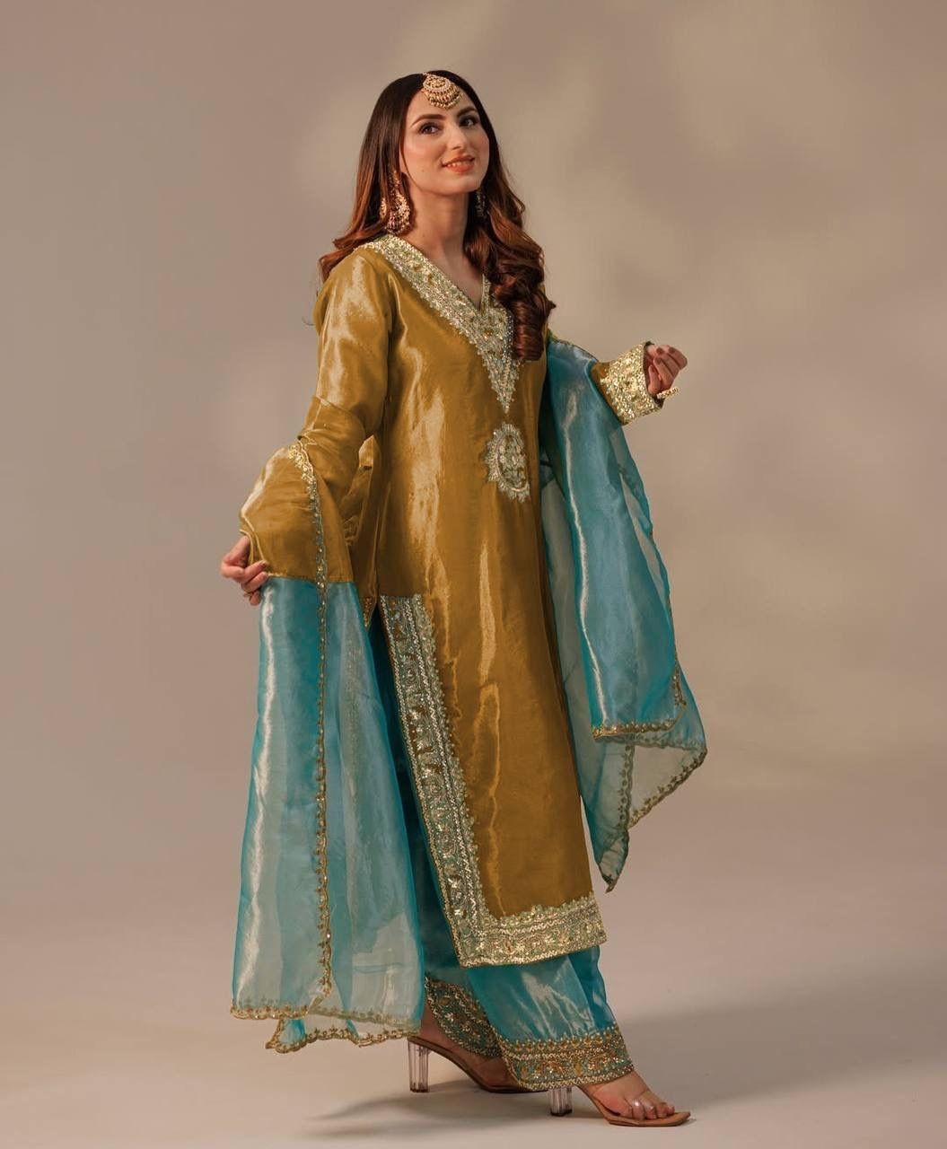 Trending Collection Heavy Soft Twill Silk Salwar Kameez With Dupatta For Party