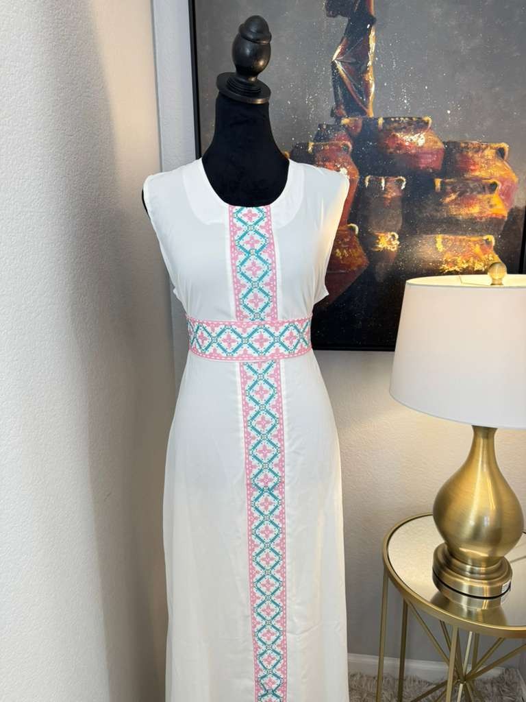 Jameelah Thobe Set – Women’s Embroidered Dress, Perfect for Eid, Abaya, Ramadan
