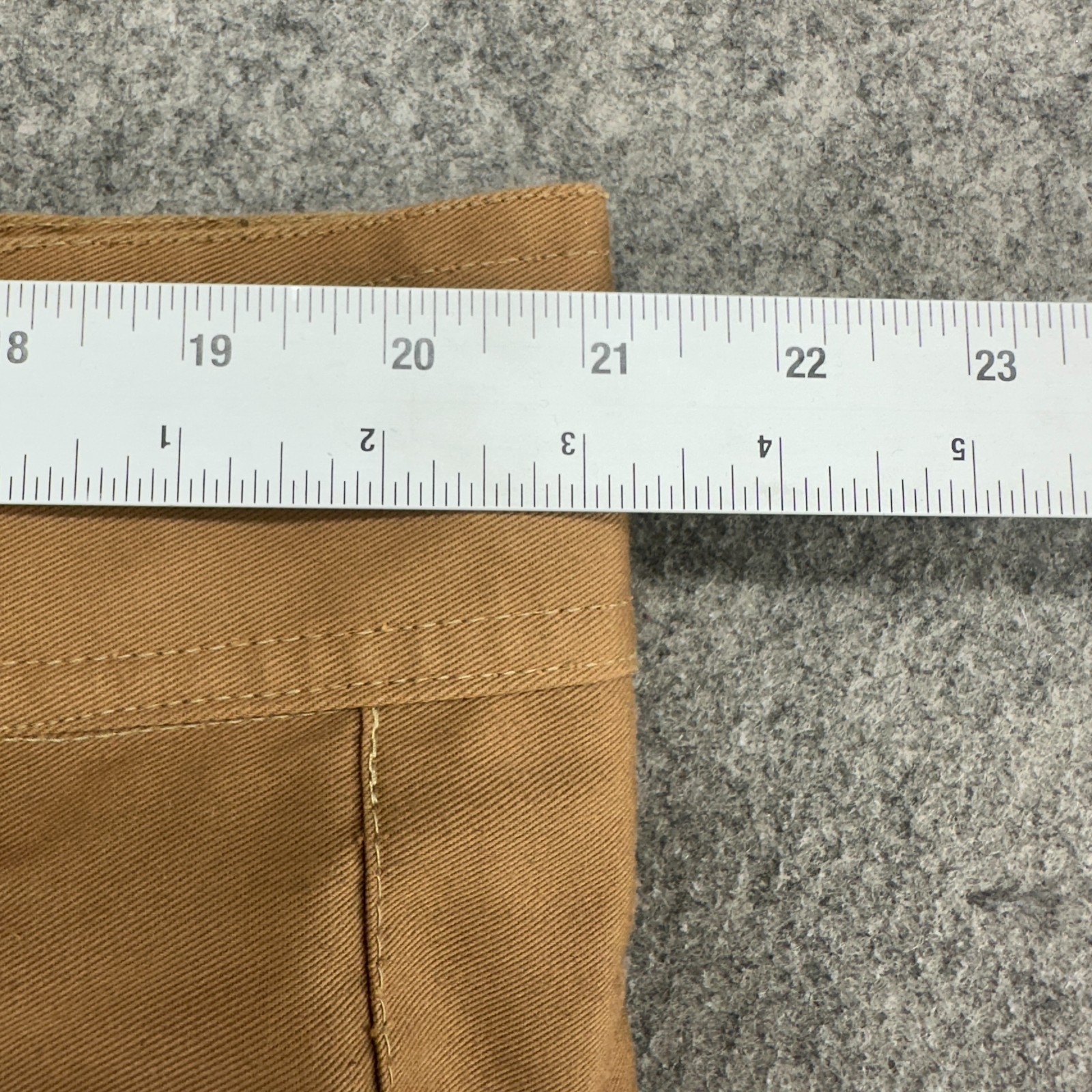 VTG Scottish Highland Utility Kilt Men 36 Beige Pleated Canvas Cargo Pockets 90s