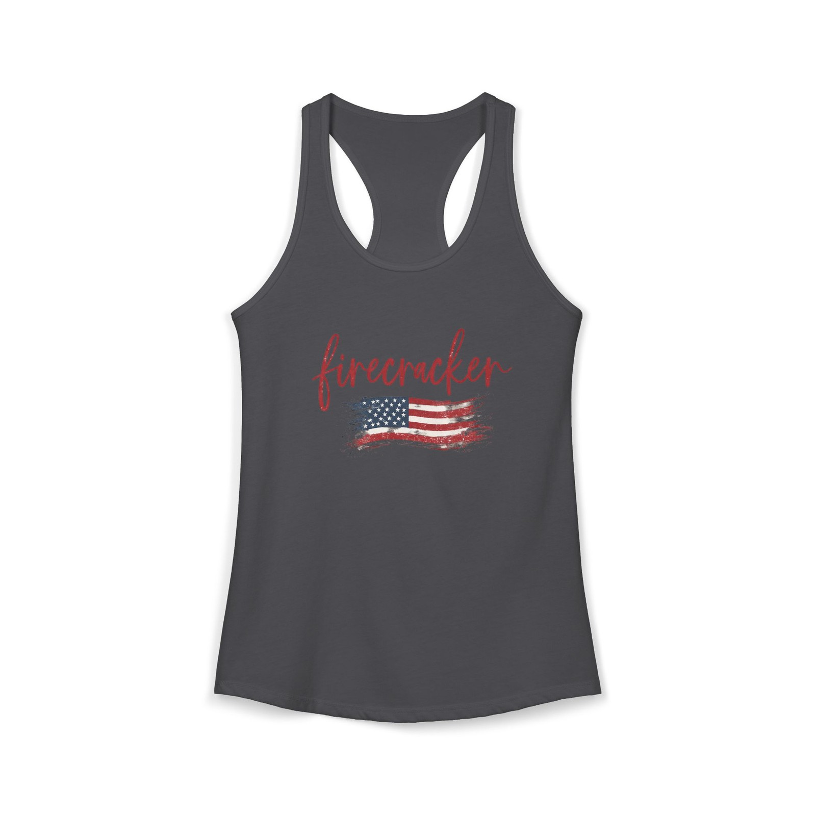 Funny 4th of July Firecracker Tank | Women’s Racerback