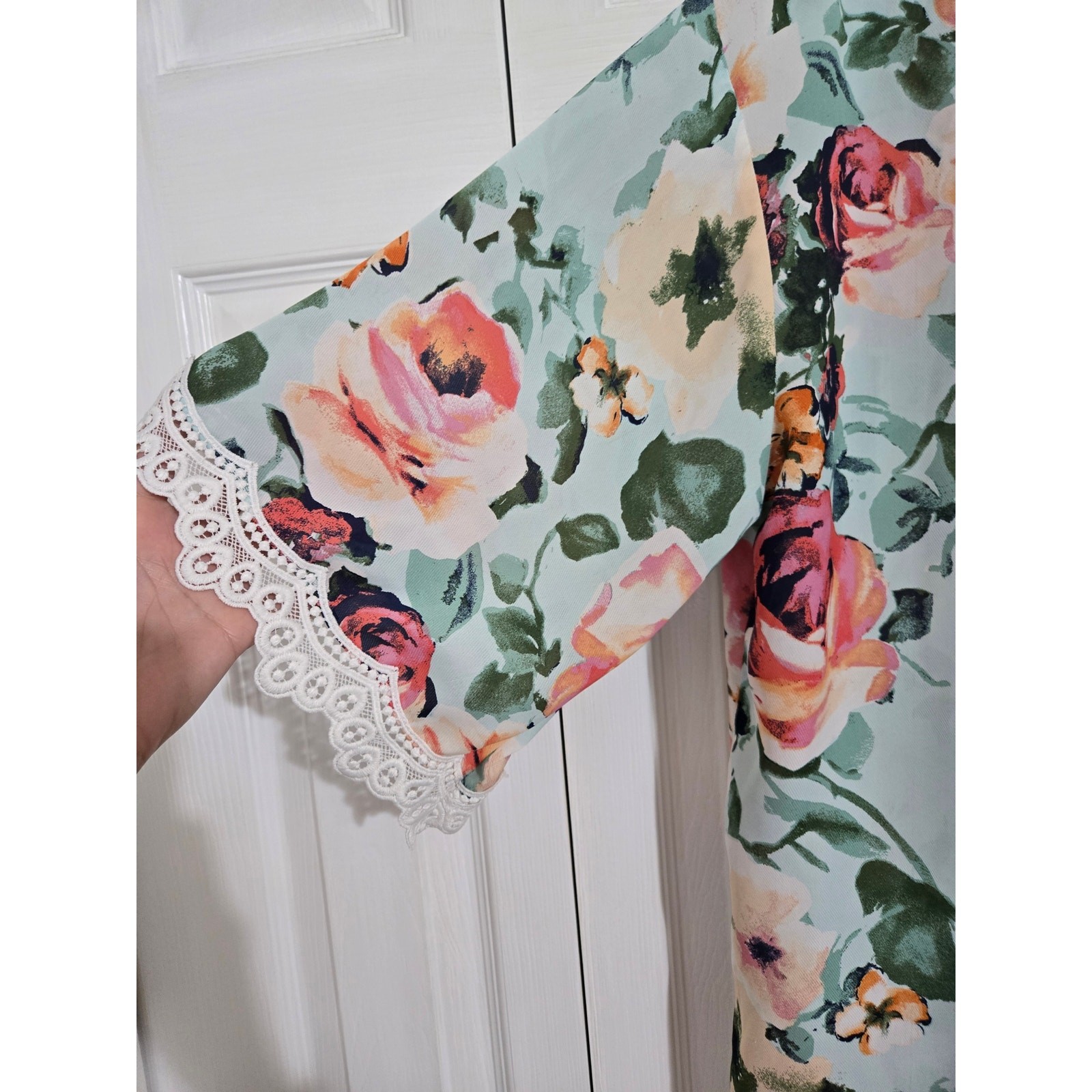 Kori small women’s floral sheer kimono