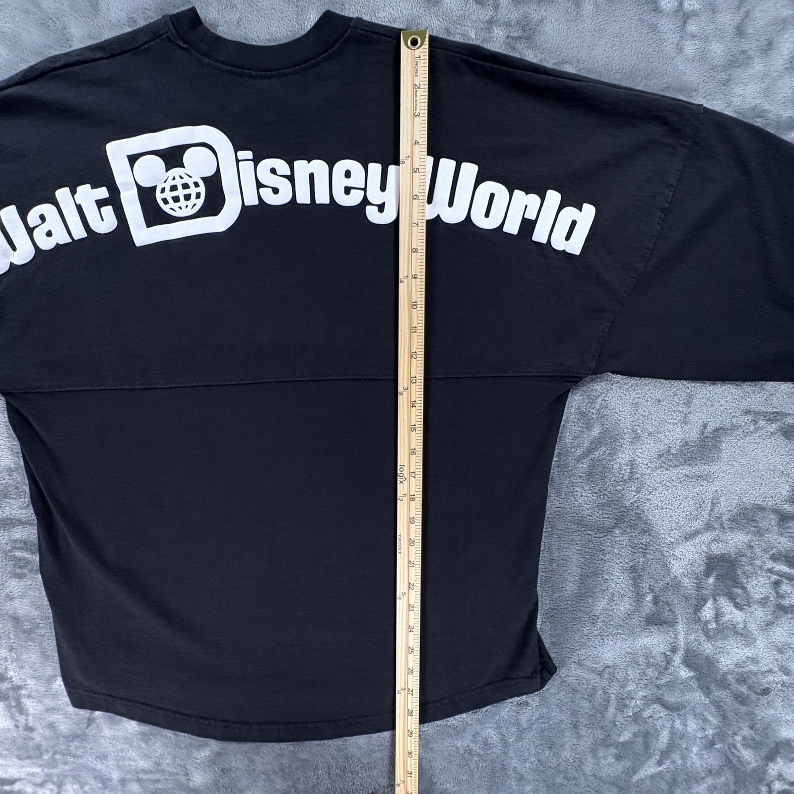 Spirit Jersey Walt Disney World Est. 1971 Black Long Sleeve T Shirt Women M