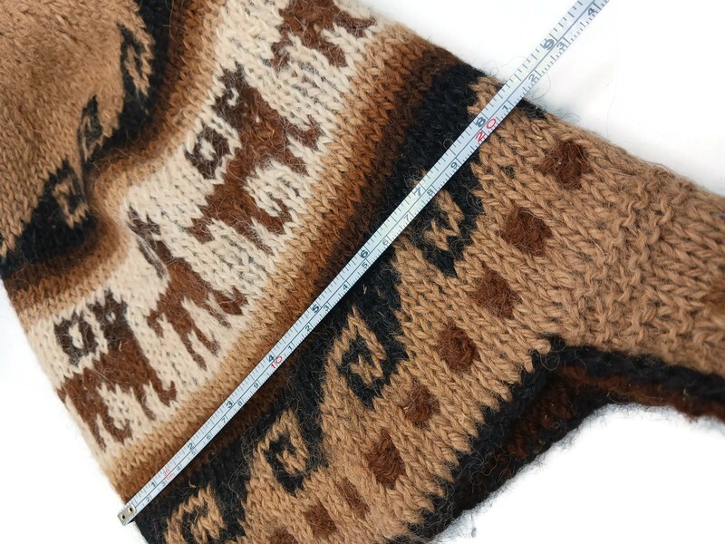 Chullo Unisex Handwoven Alpaca Wool For Warm Winter