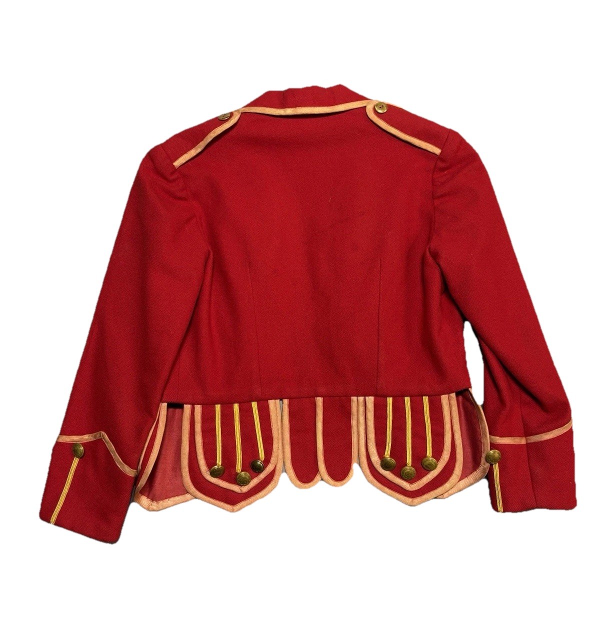 Rare Vintage Scottish regimental Doublet Red, XS