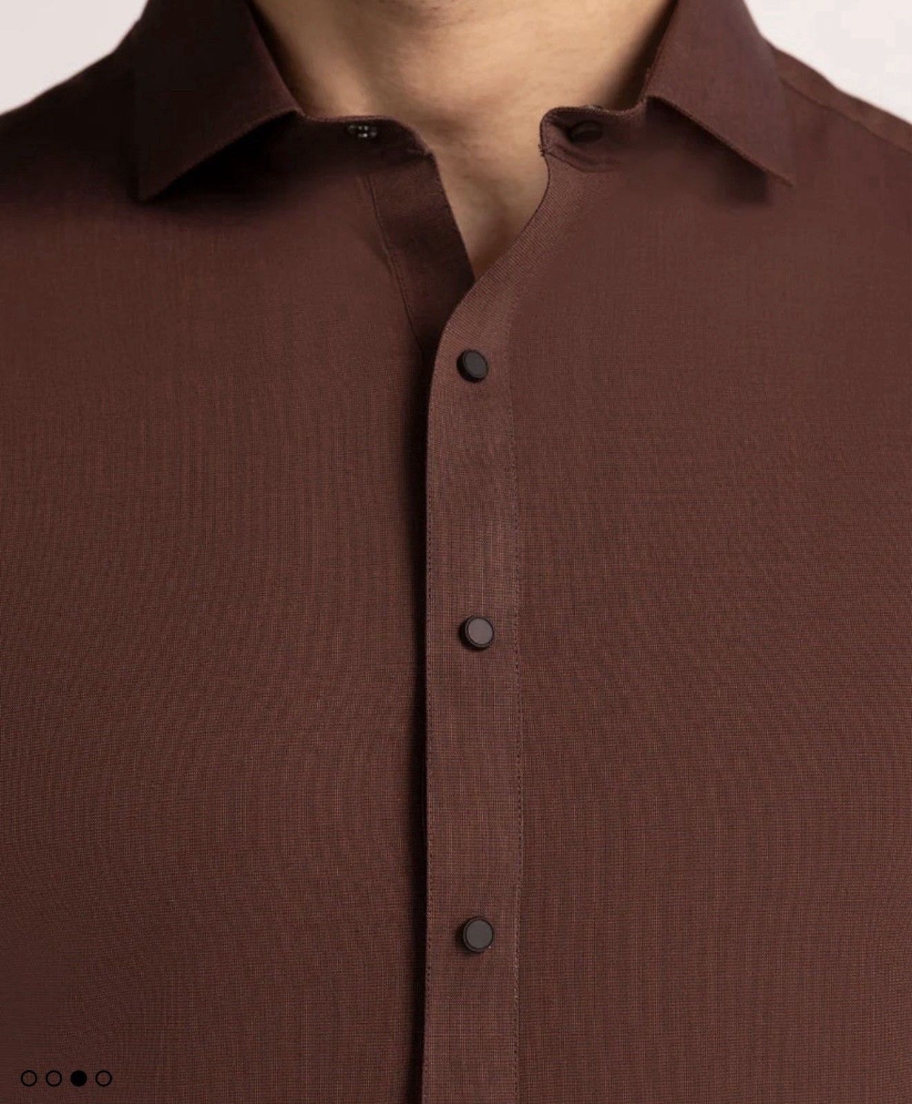Junaid Jamshed Men’s Kameez Shalwar Suit Large Rust Brown, Brand New with tags.