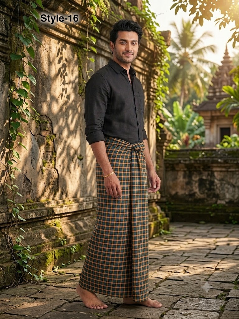 Handmade Burmese Longyi Traditional Myanmar Sarong & Dress Pants, Multiple Color