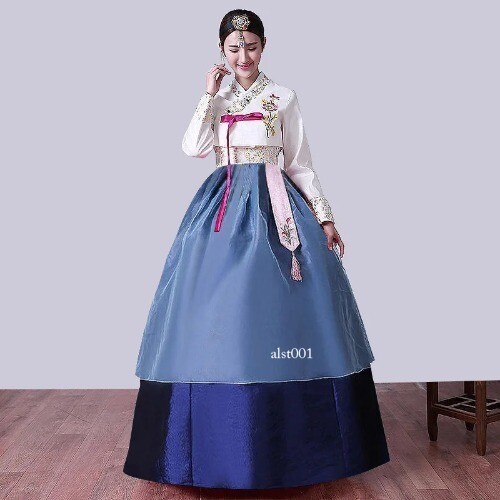 Women’s Korean Hanbok Dress Ancient Traditional Stage Dance Costume Ladies