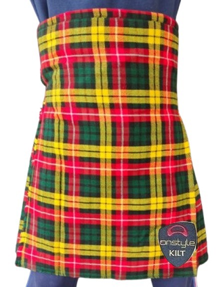 Classic Buchanan Tartan Kilt – Traditional Men’s Scottish Highland Wear 16OZ
