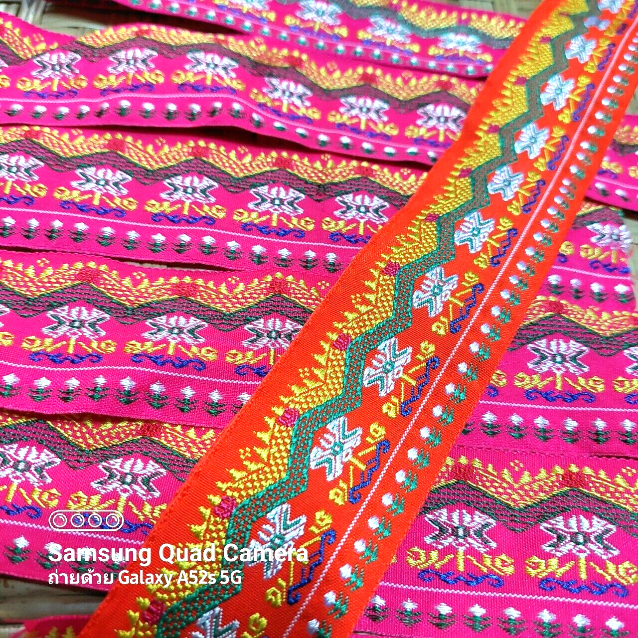 x10 Cloth Tape Embroidered Fabric Ribbon Decorating Shirt Bag Handicraft Tribal