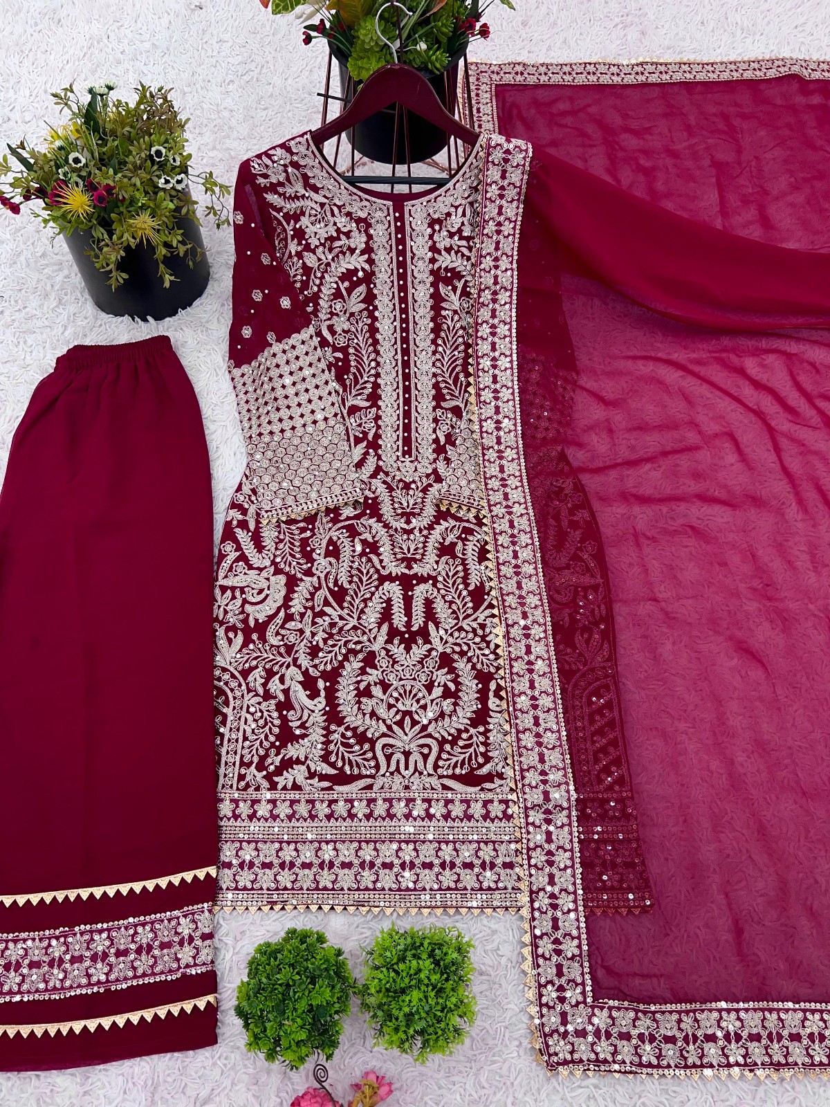Indian Salwar Kameez Party Wear Bollywood Pakistani Wedding Dress Suit Designer
