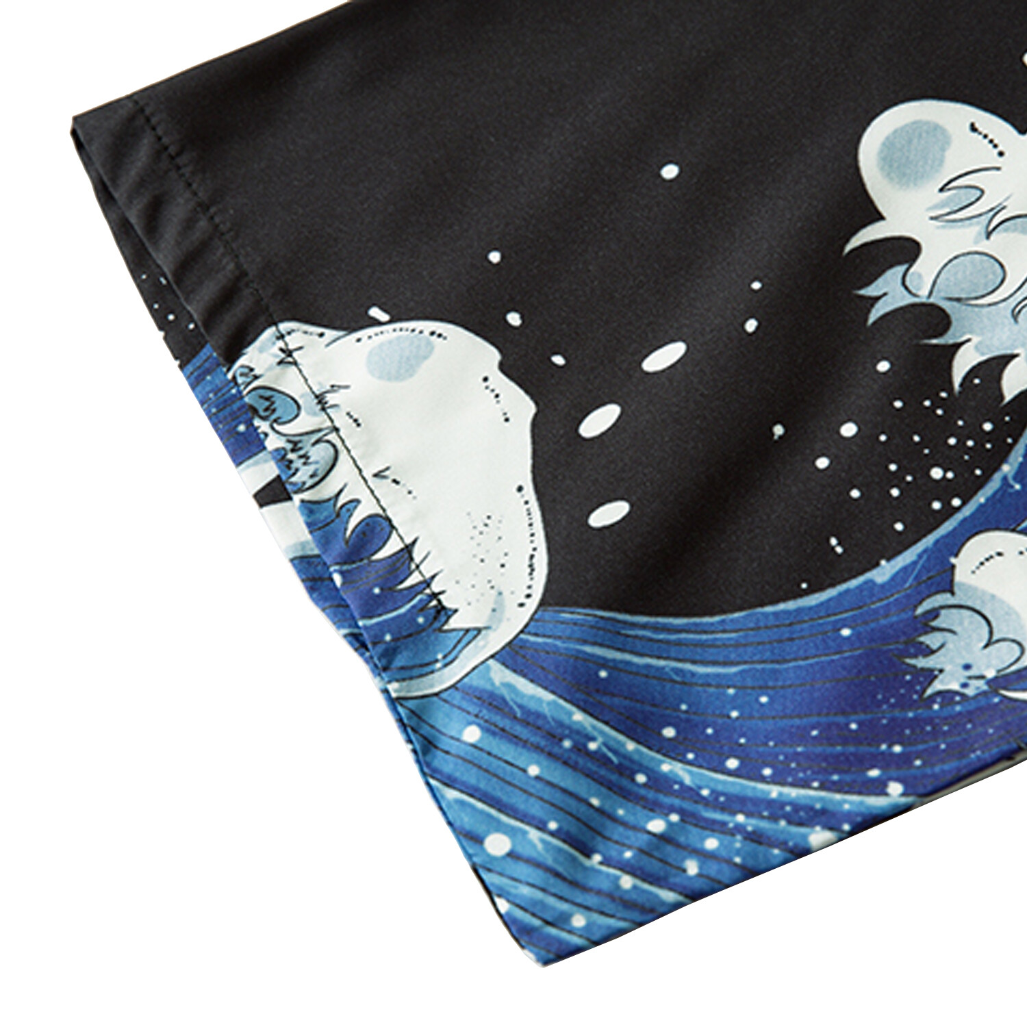 MFCT Men’s Fish Leaping out of the Sea Graphic Japanese Kimono Cardigan