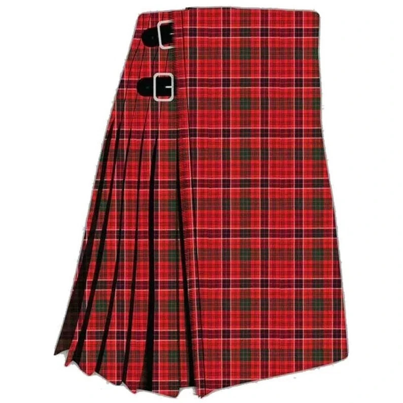 Scottish Traditional Handmade MacRae Modern Tartan Kilt for men Custom Made