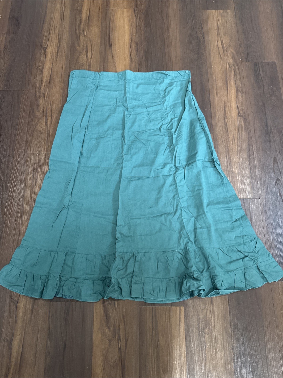 Cotton Petticoat Pine Green Underskirt Sari Inner Wear/Inskirt