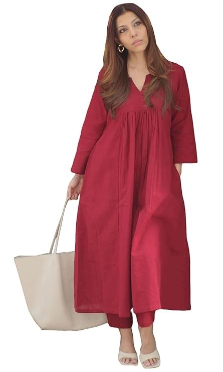 Women’s Rayon Viscose Ethnic Co-Ord Set | Kurta Pant Set | Kurta Palazzo Set |