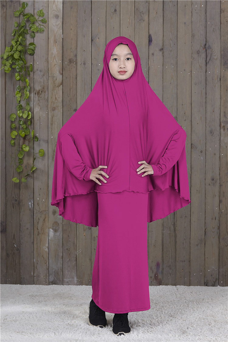Dubai Muslim Women Prayer Large Overhead Clothes Pullover Hijab Long Maxi Dress