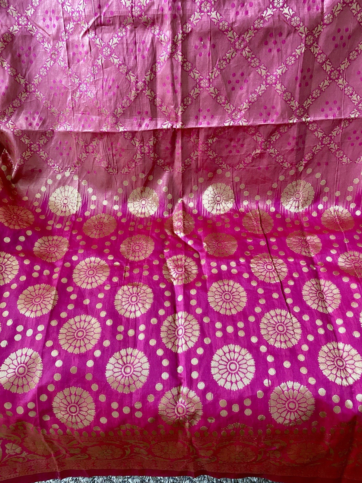 Sari With Stitched Blouse Crop Top New