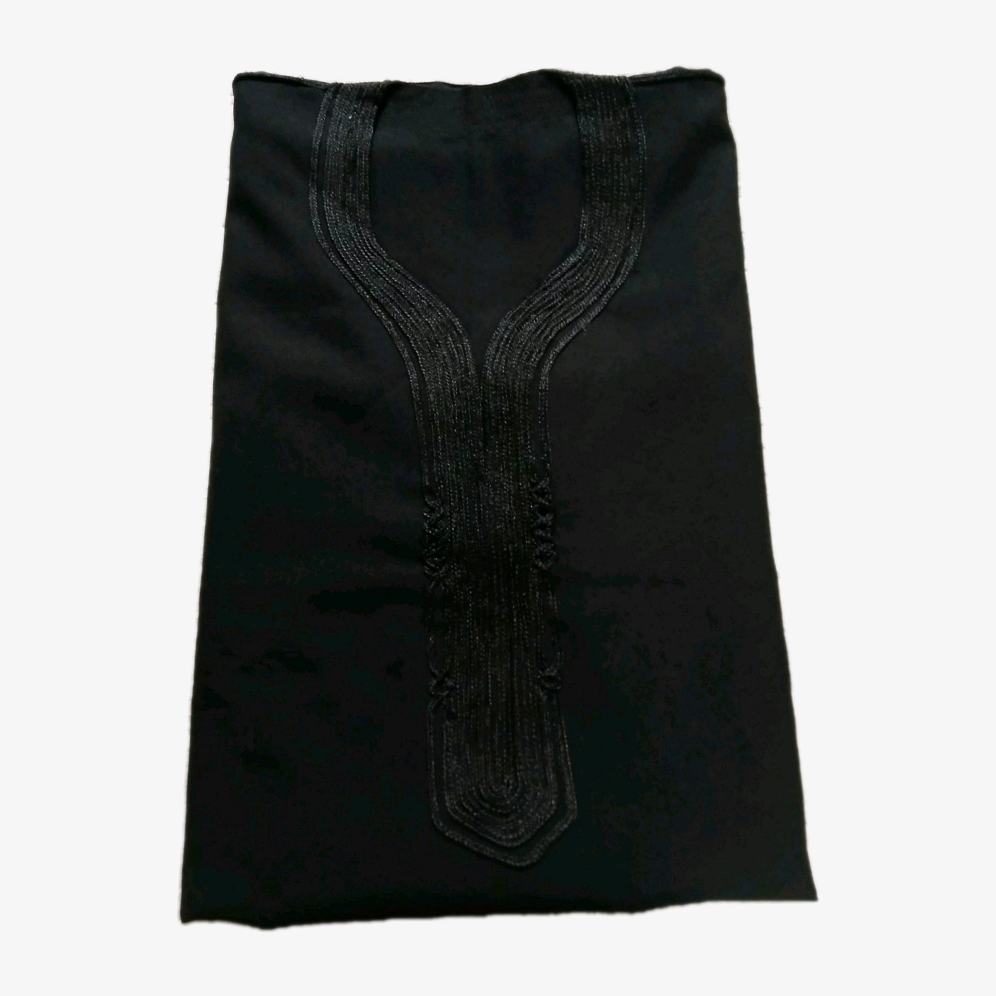 Moroccan Men black Kandora Size xxl