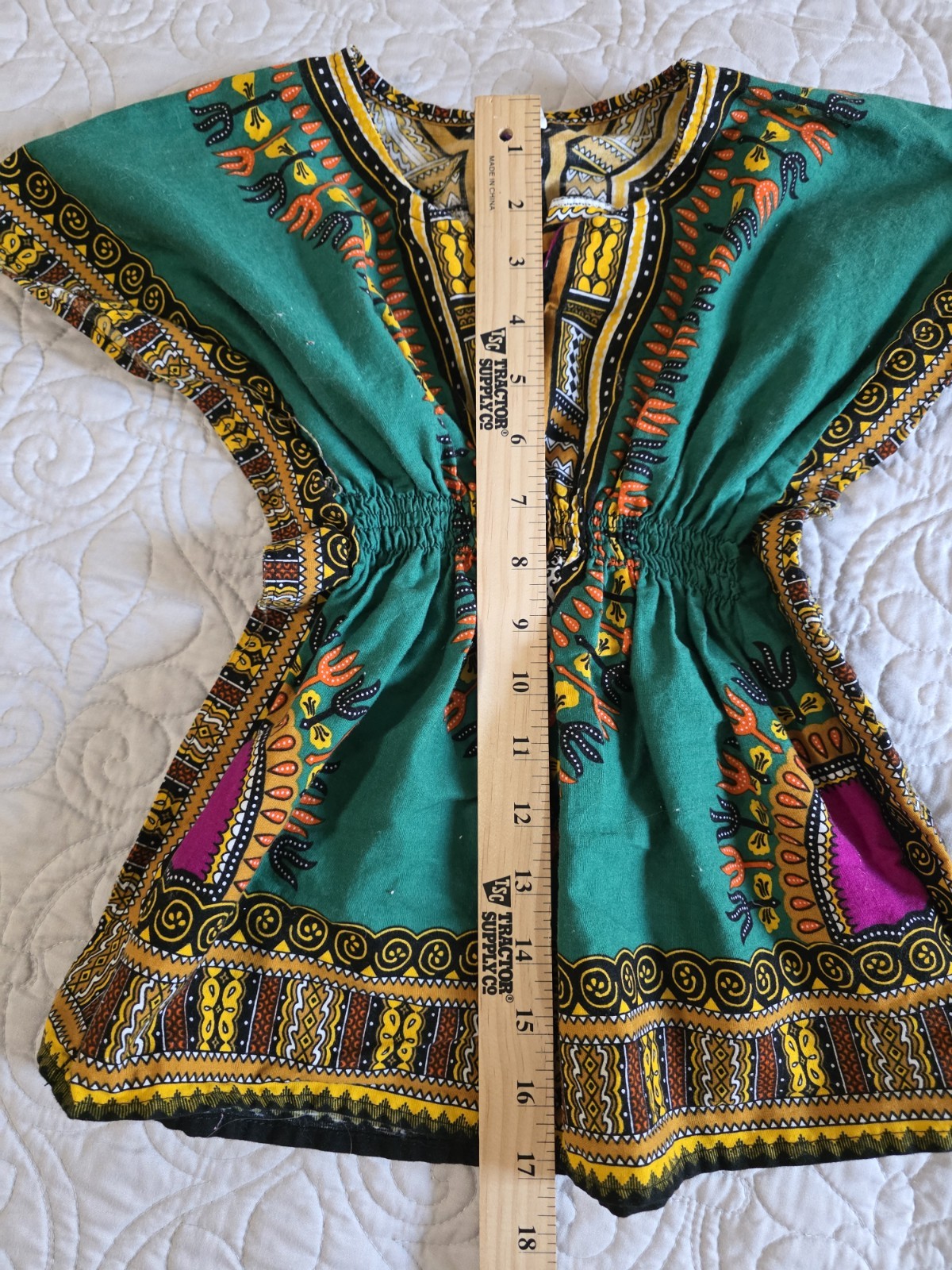 African Dashiki Top Dress Baby Child Size M