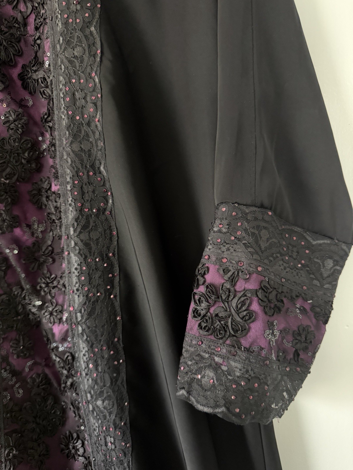 Abaya Saudi Dubai Muslim Women Black